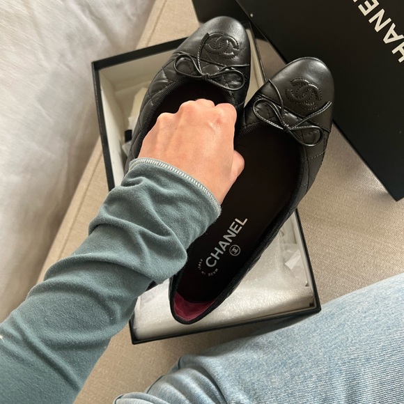 Quilted ballet flats - Picture 3 of 7